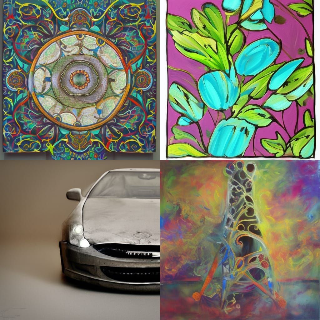 Abstract AI Art Generation
