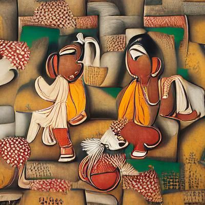 Indian Folk Art Emphasizing Originality and Simplicity