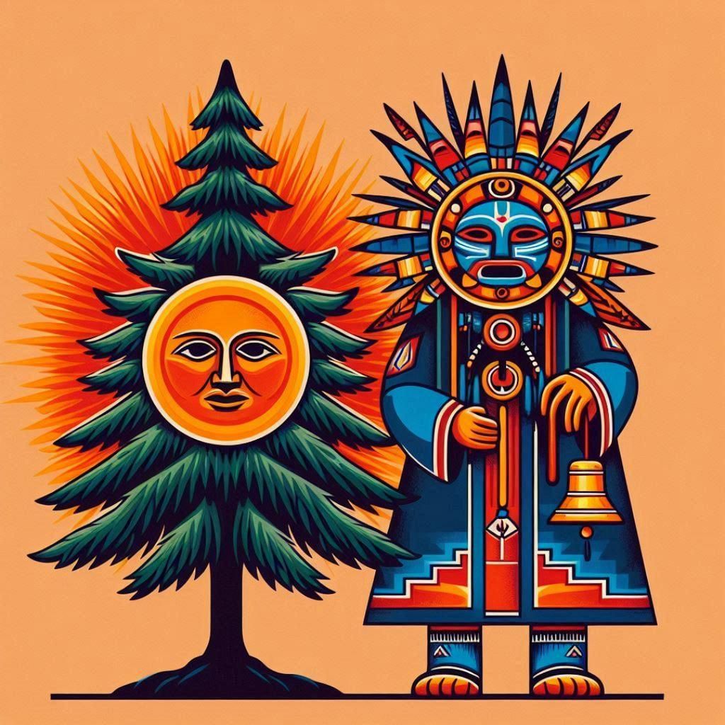 Hopi Sun Kachina: Spirit of the Sun