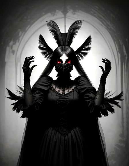 Gothic New Year's Eve Party with Victorian Style