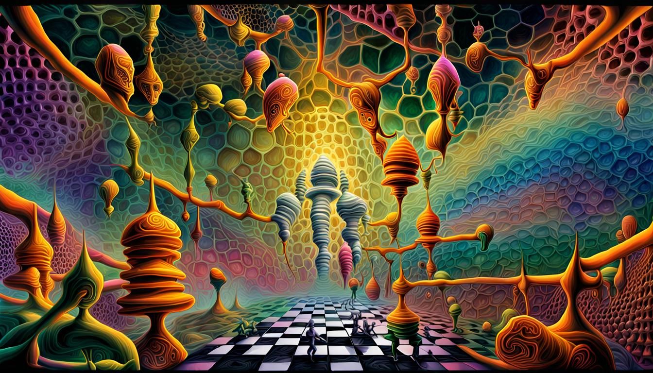 green jesters building ants out of platinium gold and diamon...