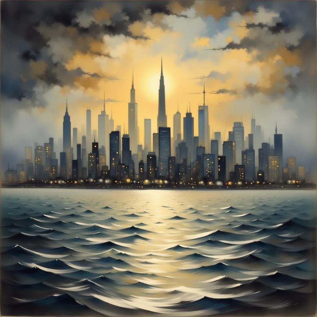 Night cityscape