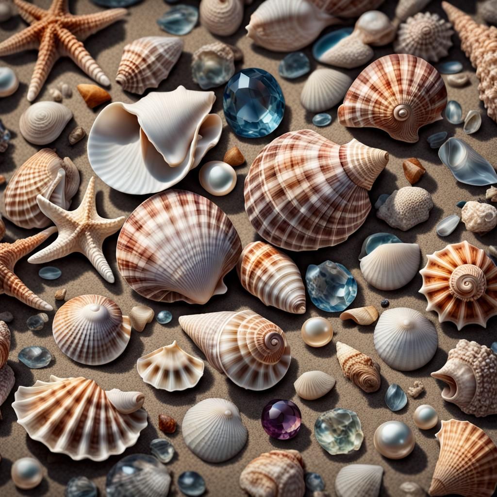 Treasures on the beach