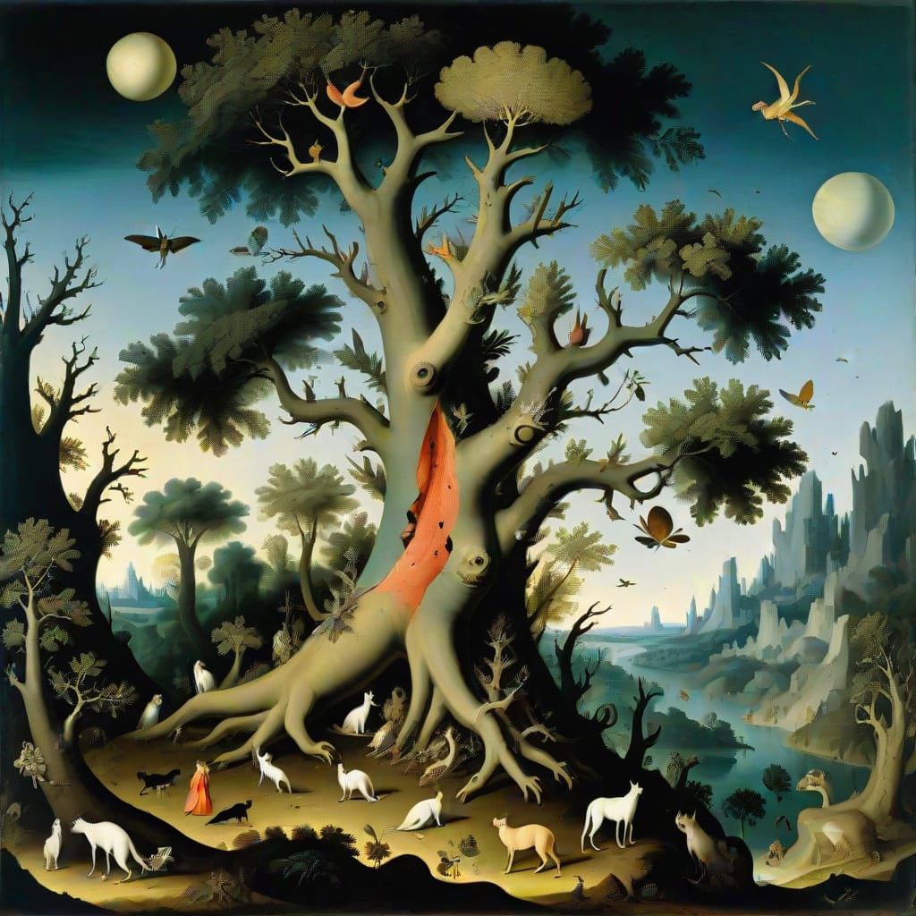 The mysterious vegetation of planet Pandora, giant Carnivora...