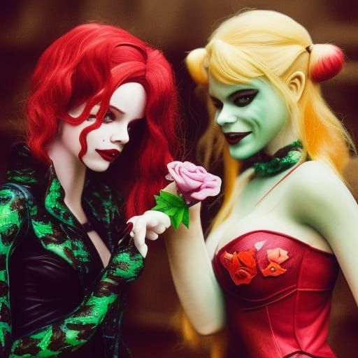 Poison Ivy and Harley Quinn: Chocolate Rose