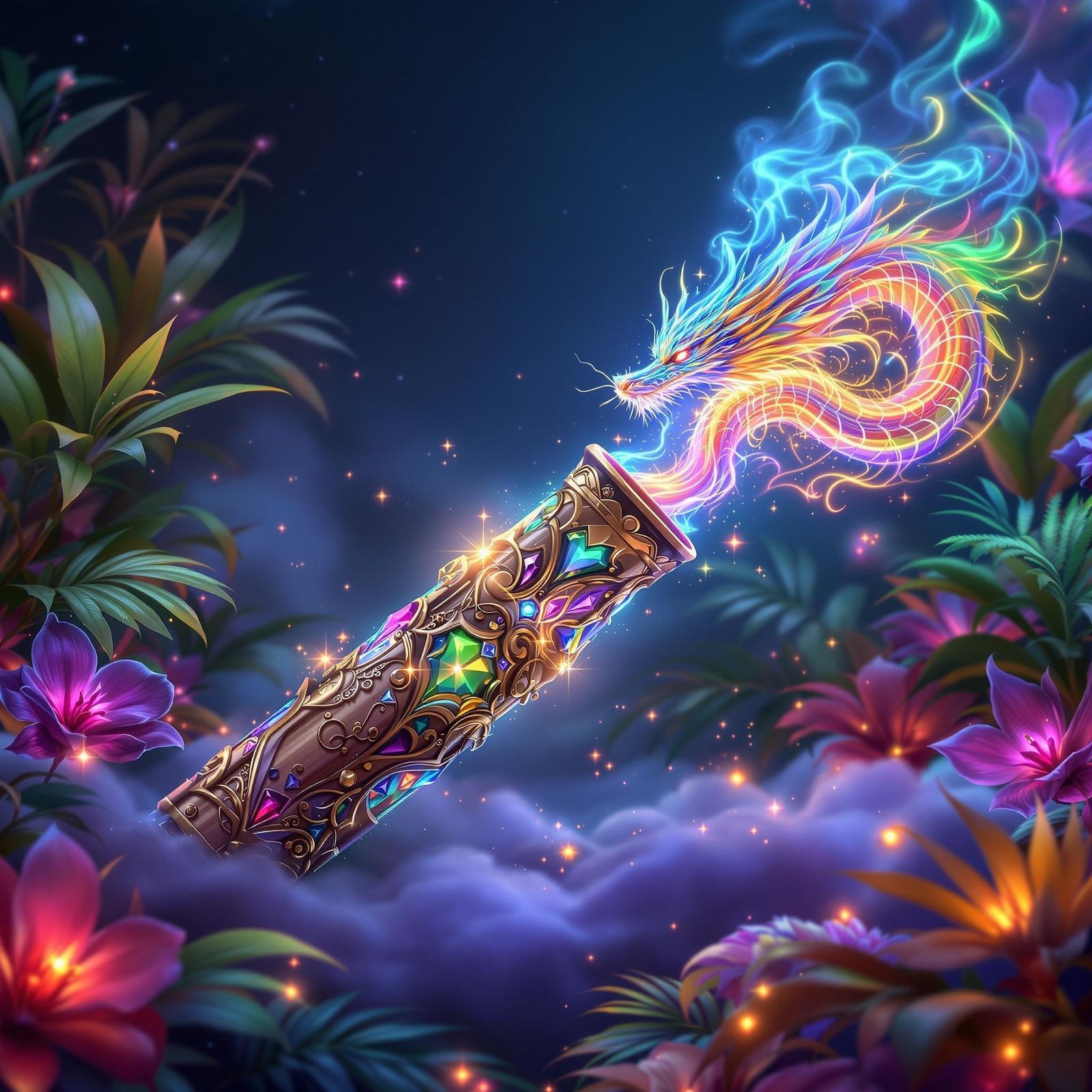 Ethereal Vaporizer in Rich Bamboo and Gold, with Majestic Ra...