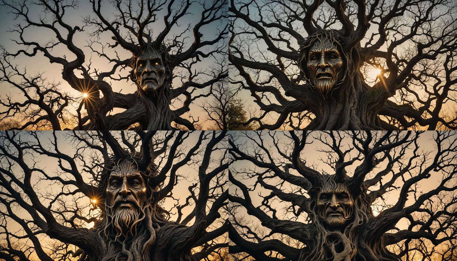 Wizard Tree in Golden Hour Light