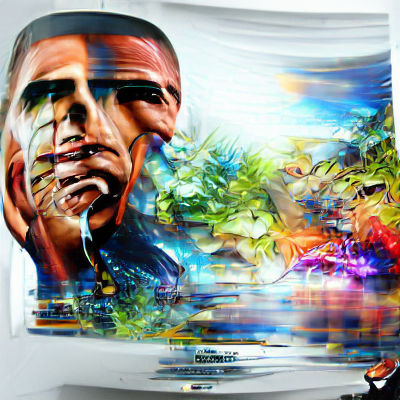 Photorealistic Portrait of Barack Obama