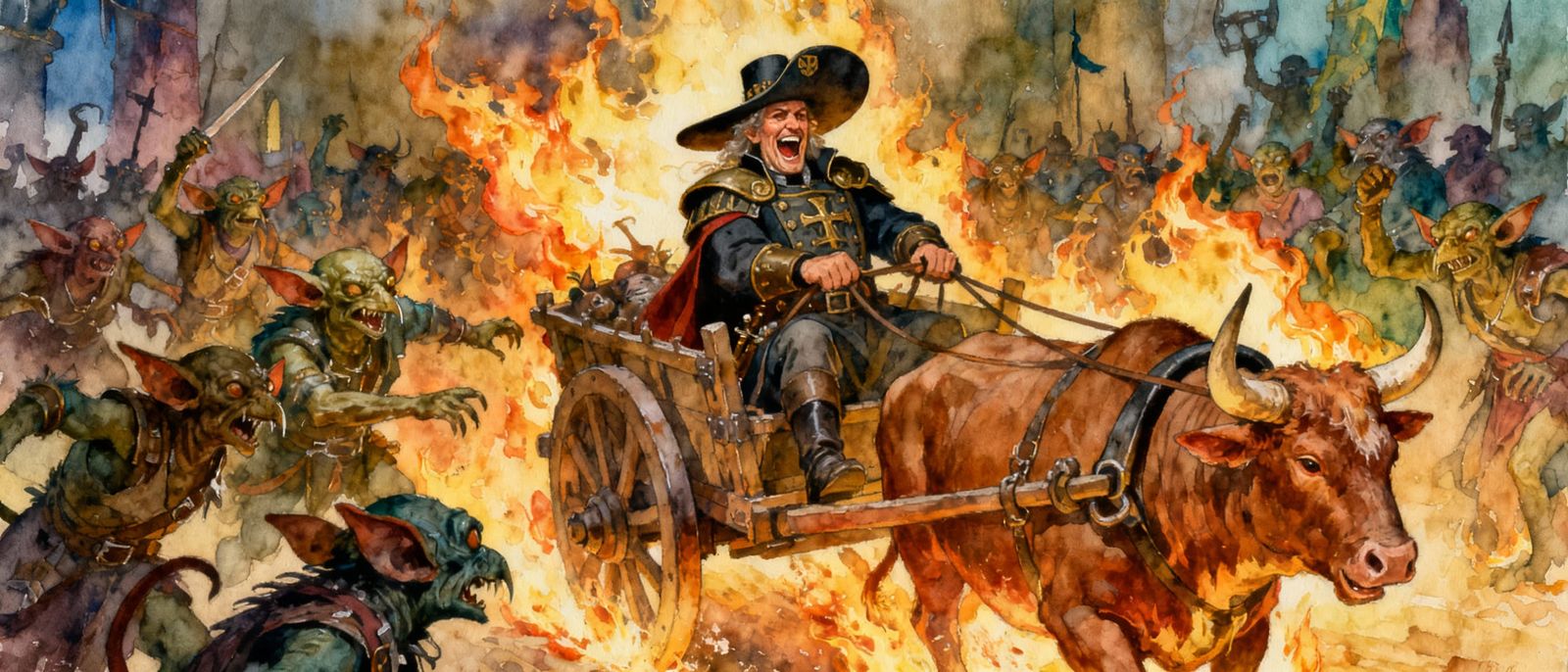 "Nobody expects the Holy Order of the Templars of Sigmar!"