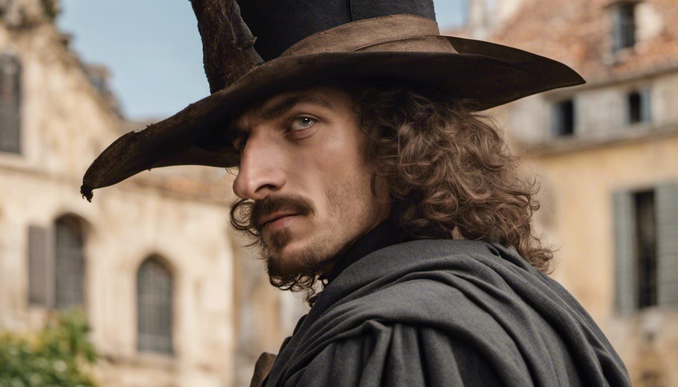 Cyrano de Bergerac with Exaggerated Nose