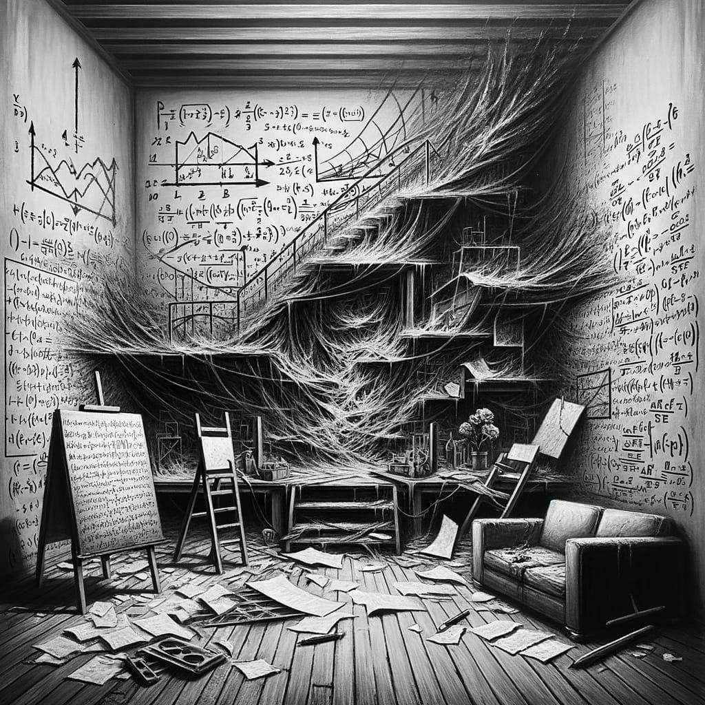 Chaotic Stressful Endeavor Artwork: Equations to Aggressive ...