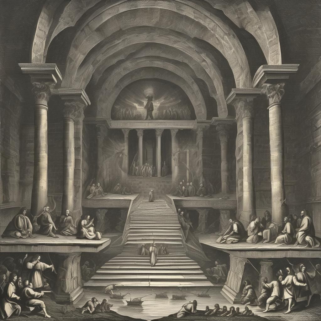 Dark Abstract Art: The Murder of Self