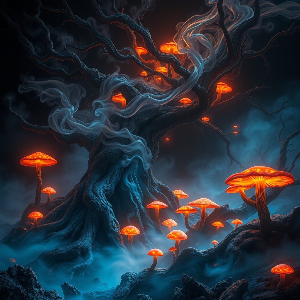 Ethereal Realm of Existential Contemplation