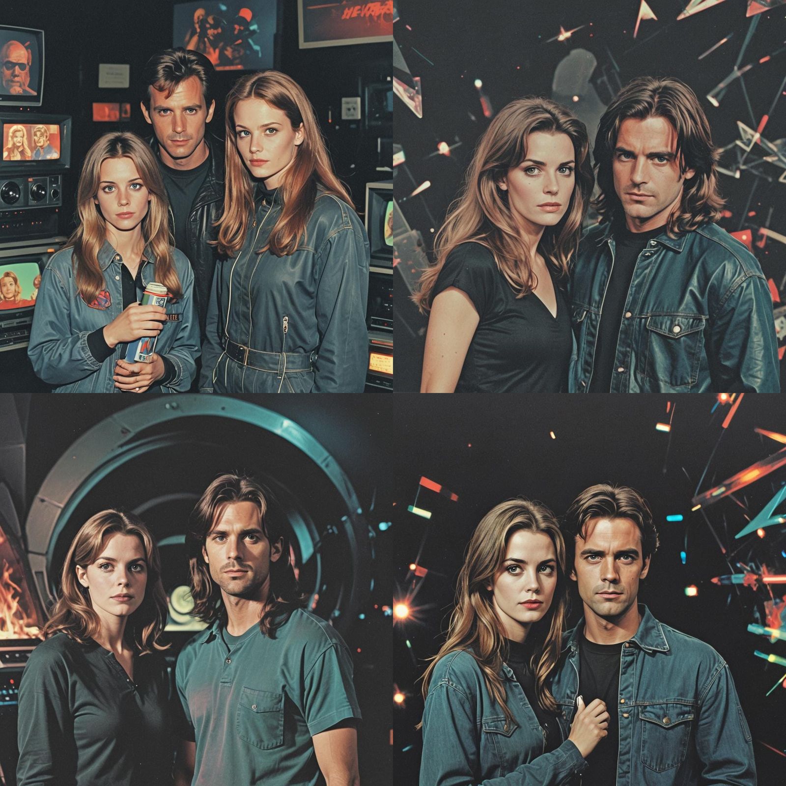 Hanna-Barbera Style Sci-Fi Character Portrait