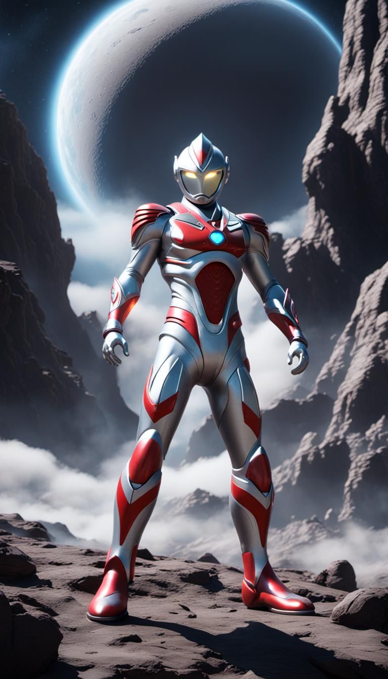 Ultraman on the Moon: 3D Game Cinematic