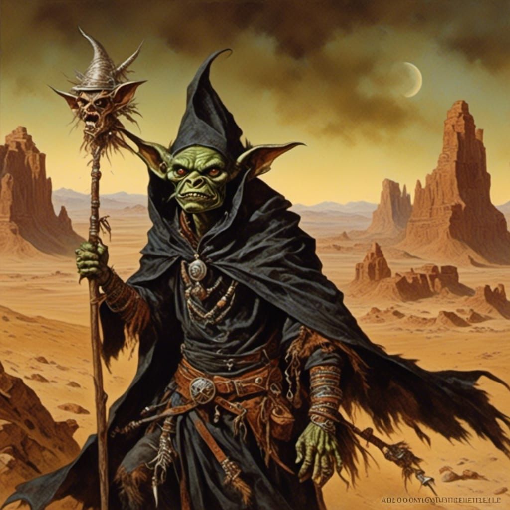 WARHAMMER: Night Goblin Shaman (V1)