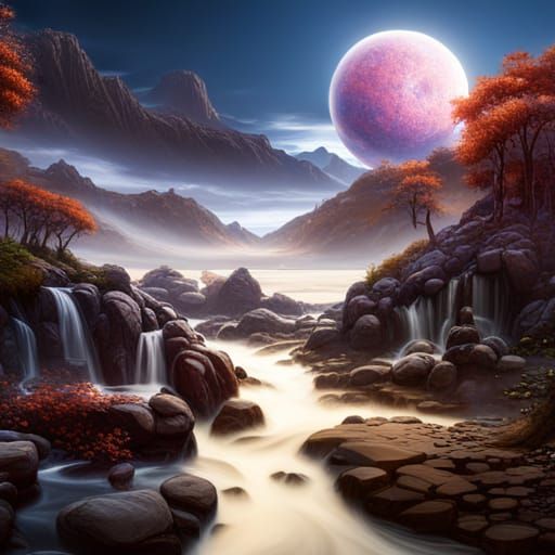 Fantastical Bubbles in Deep Color