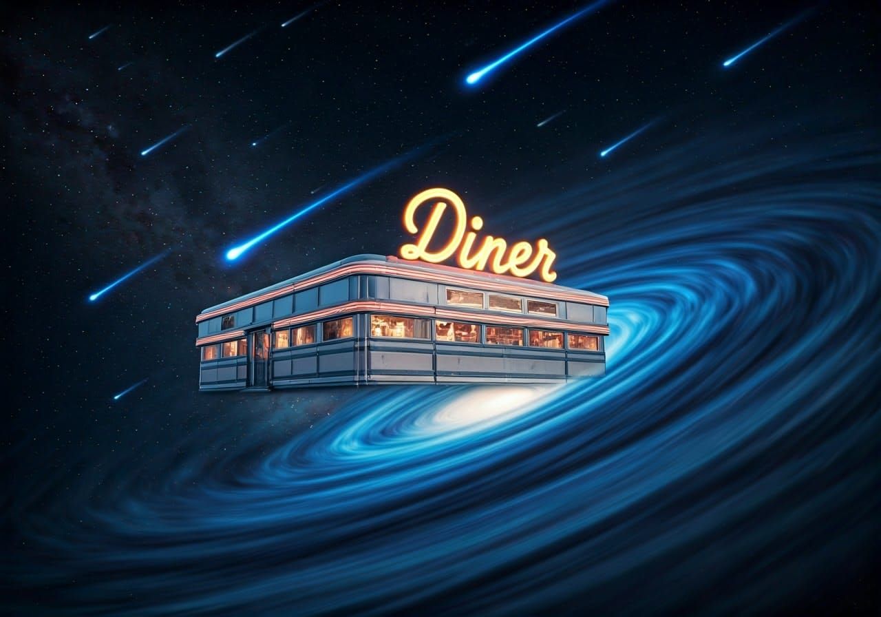 A Cosmic Diner Sits at the Edge of the Milky Way Galaxy