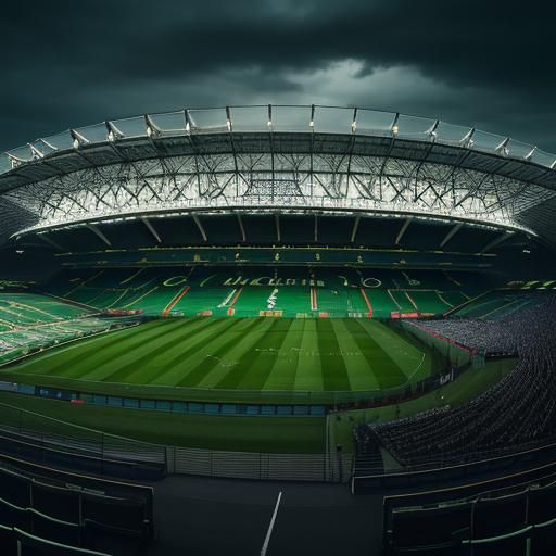 Celtic Park, Glasgow: Hyperrealistic Football Stadium