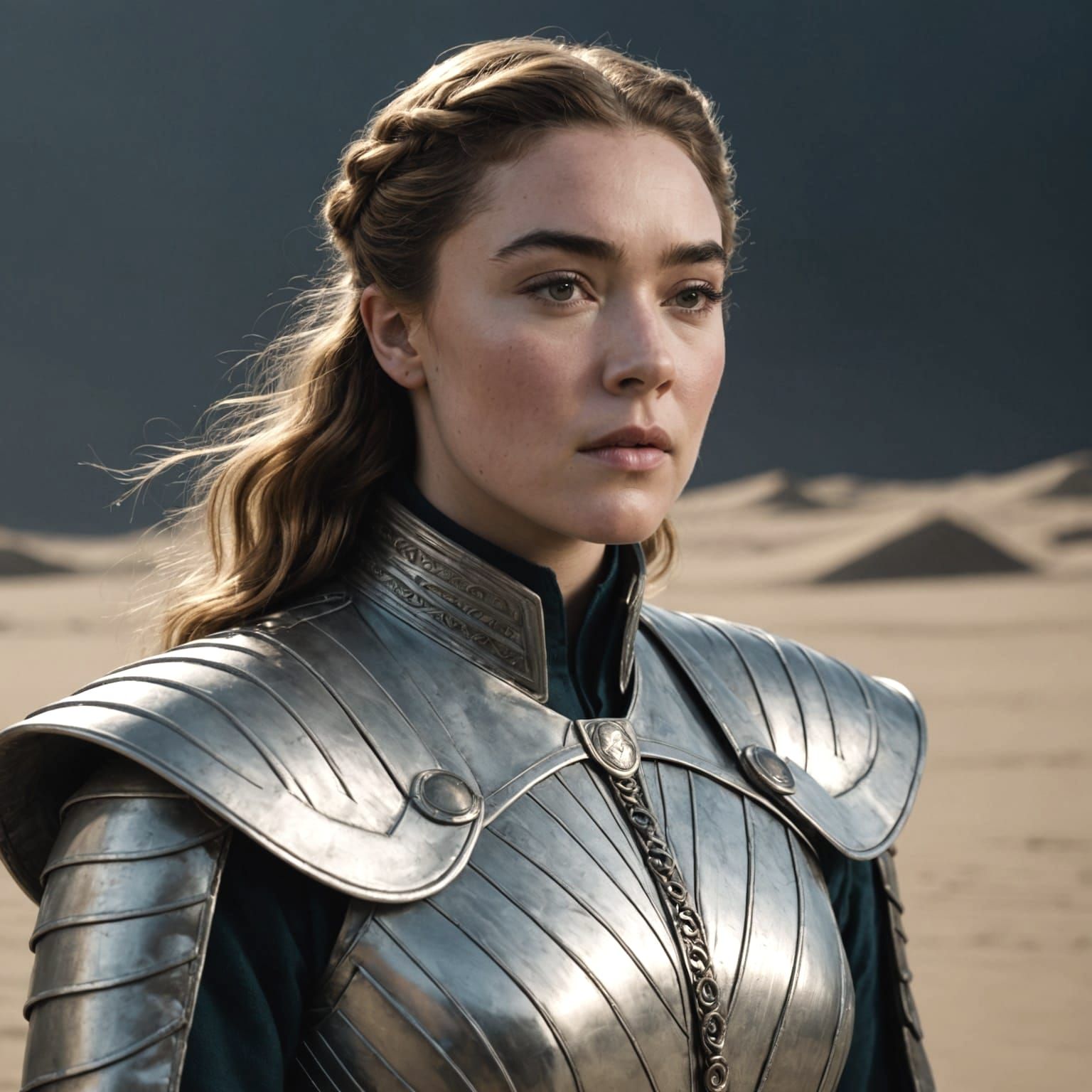 Princess Irulan Cinematic Film Still in Dune