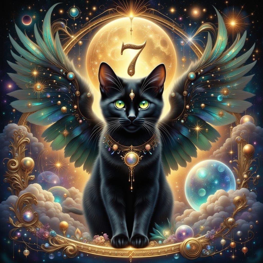 Divinity is when you have a black cat as a companion.
