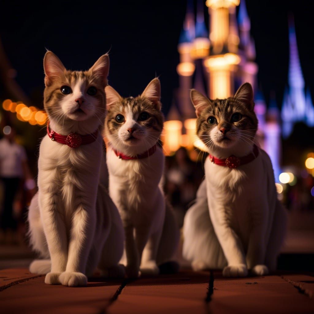 Halloween Cat Parade at Disney World
