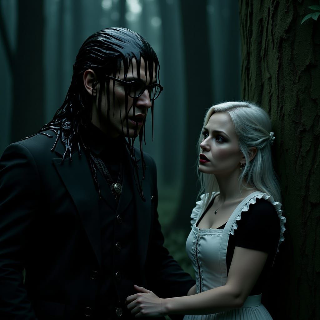 Fearless Man in Dreamworld Fights Night Terror Doppelganger