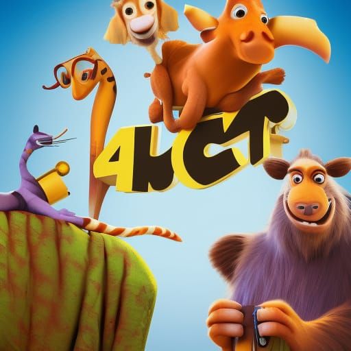 Animal Doctor with Cute Animals in 3D Style