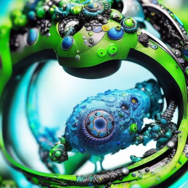 Macro-Shot --> Hydro Dipped Nano-Drop