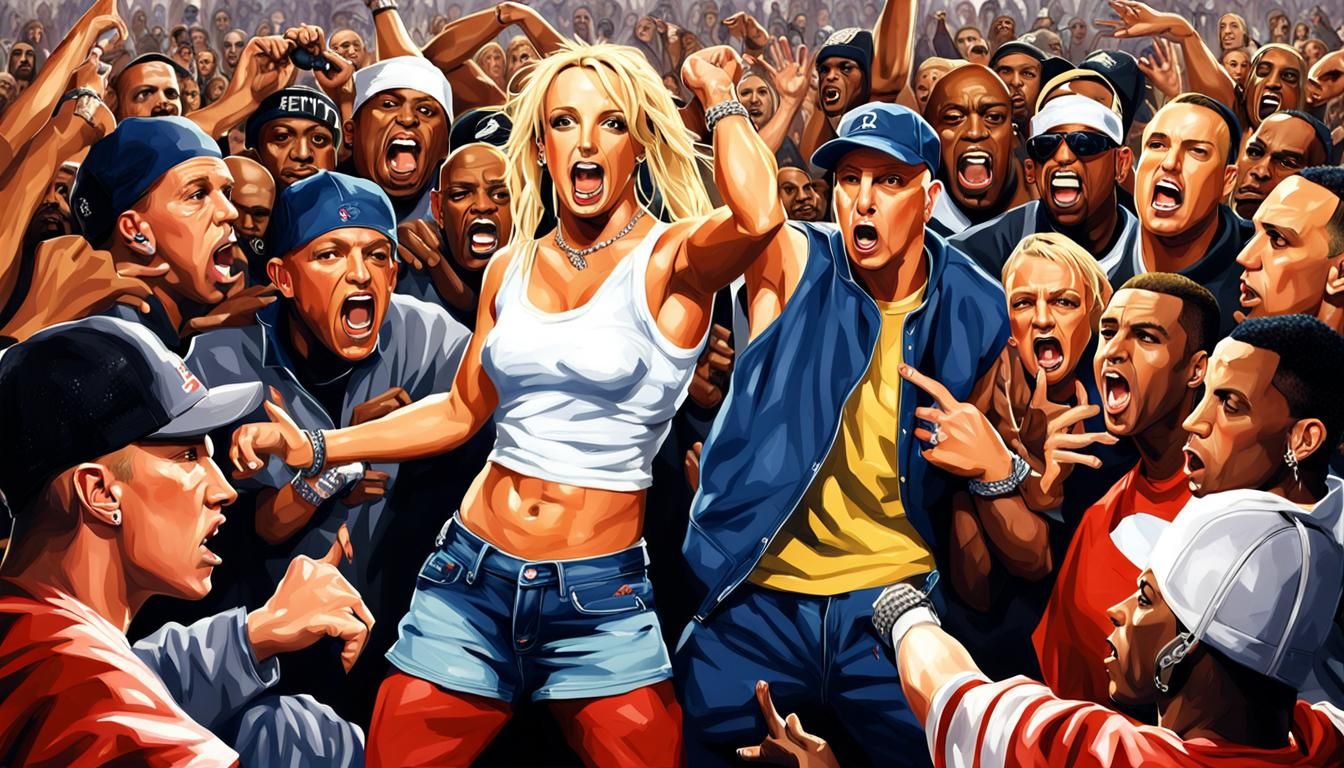 Britney Spears in Intense Rap Battle