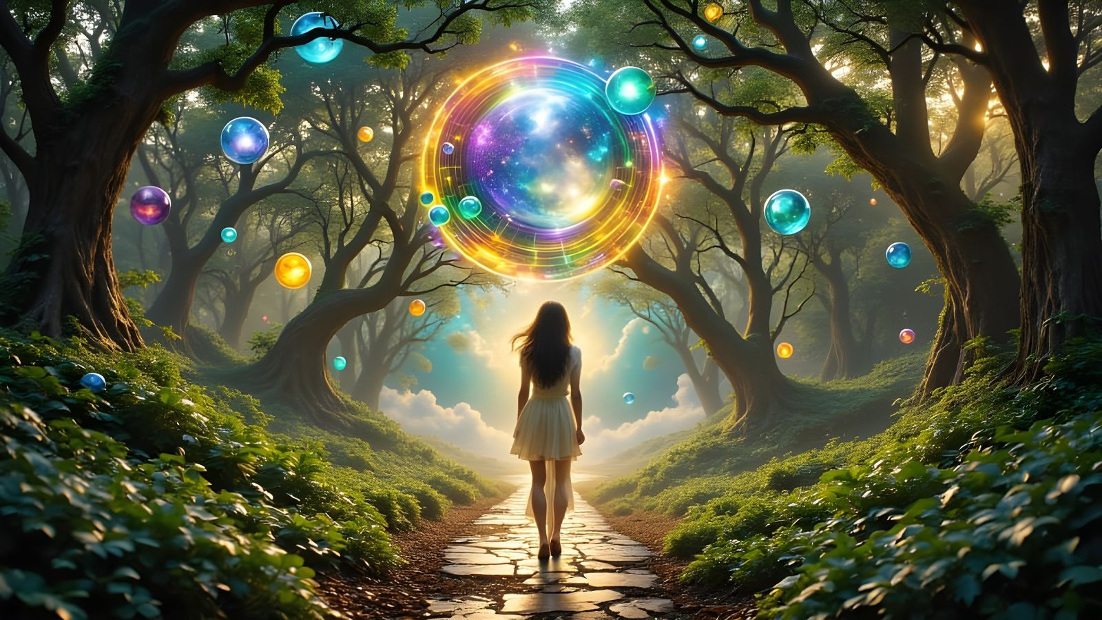 Surreal Dimensional Merge: Tree of Life