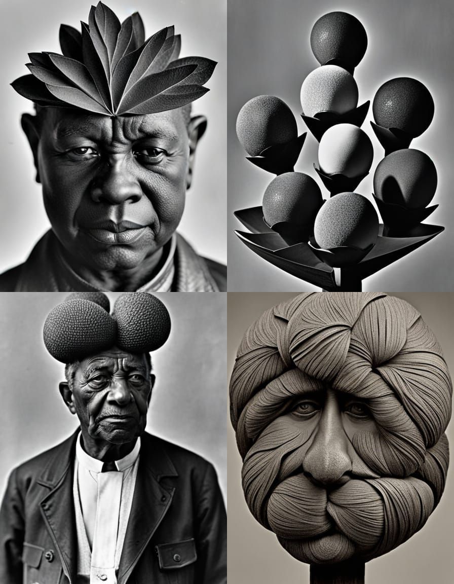 Detailed Botanical Study in Photographic Style