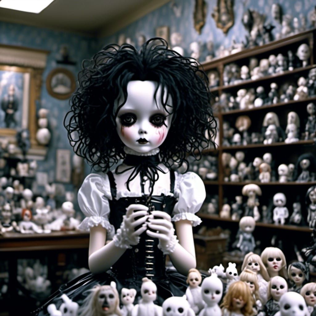 Dark Fantasy Edward Scissorhands Doll