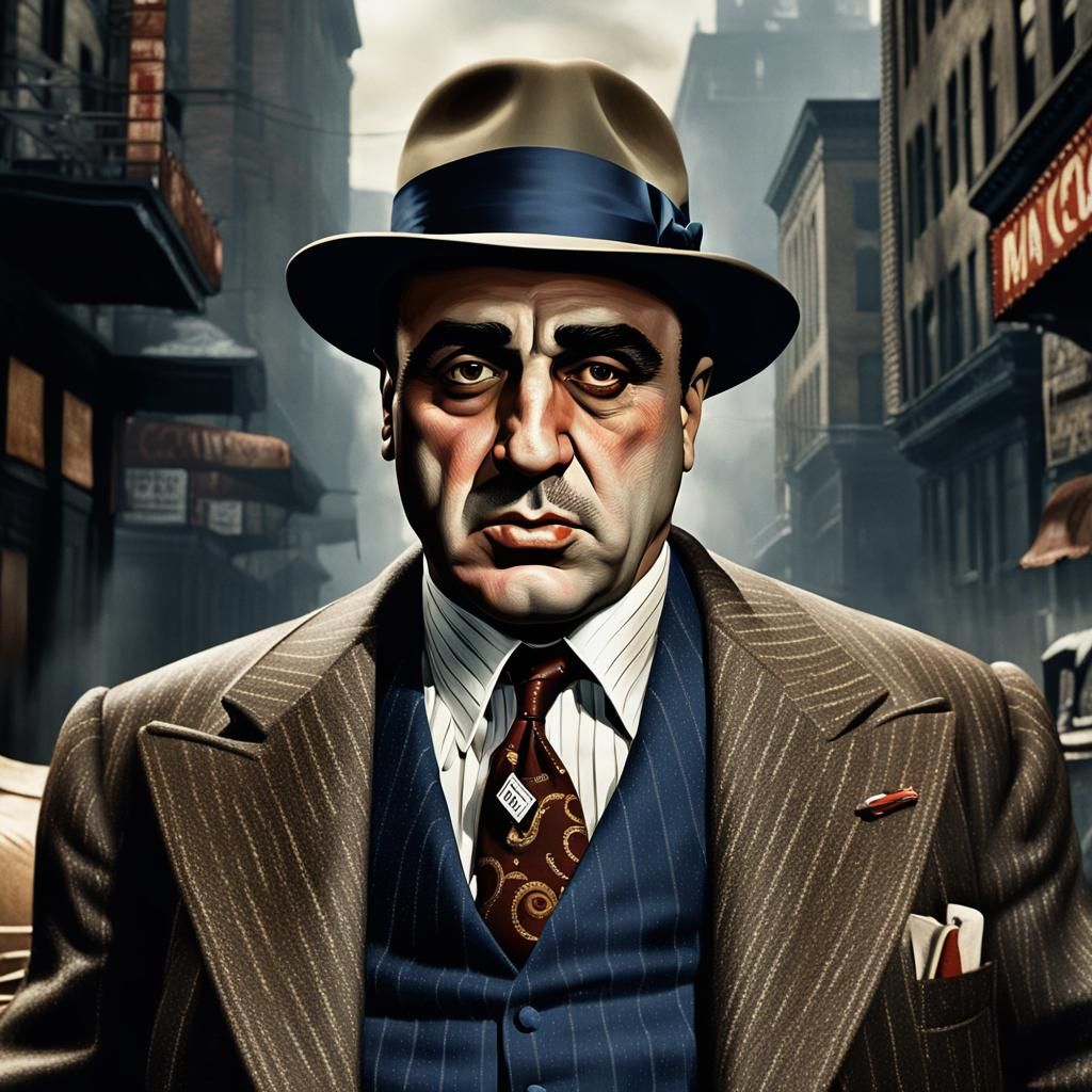 Al Capone Portrait in Unreal Engine 5