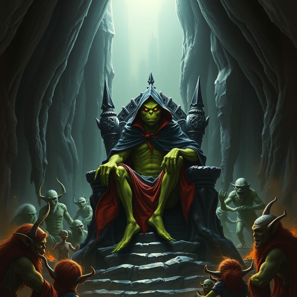 The Grinch Reigns Supreme in Dark Fantasy Realm