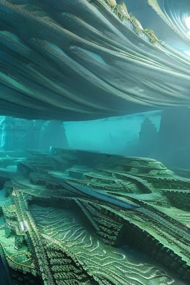 Atlantis: Hyperrealistic Underwater Metropolis