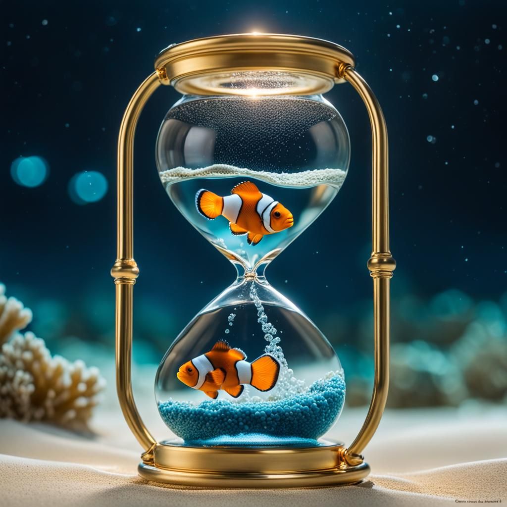 Aquarium Hourglass