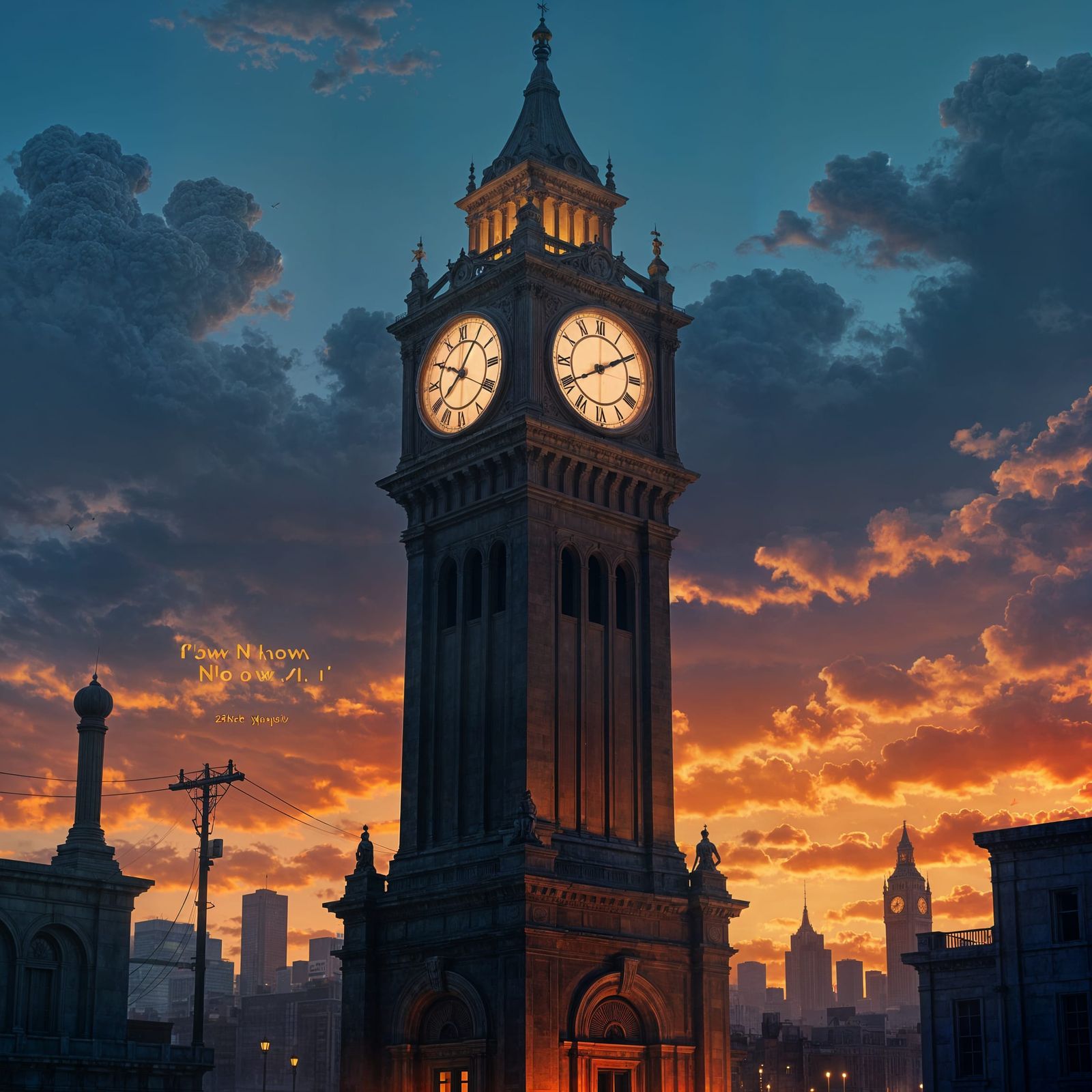 AI Interpretation of 'Now or Never' Prompt