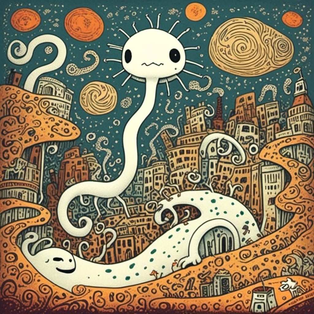 Apocalyptic Cityscape: Haunting Beauty After Disaster