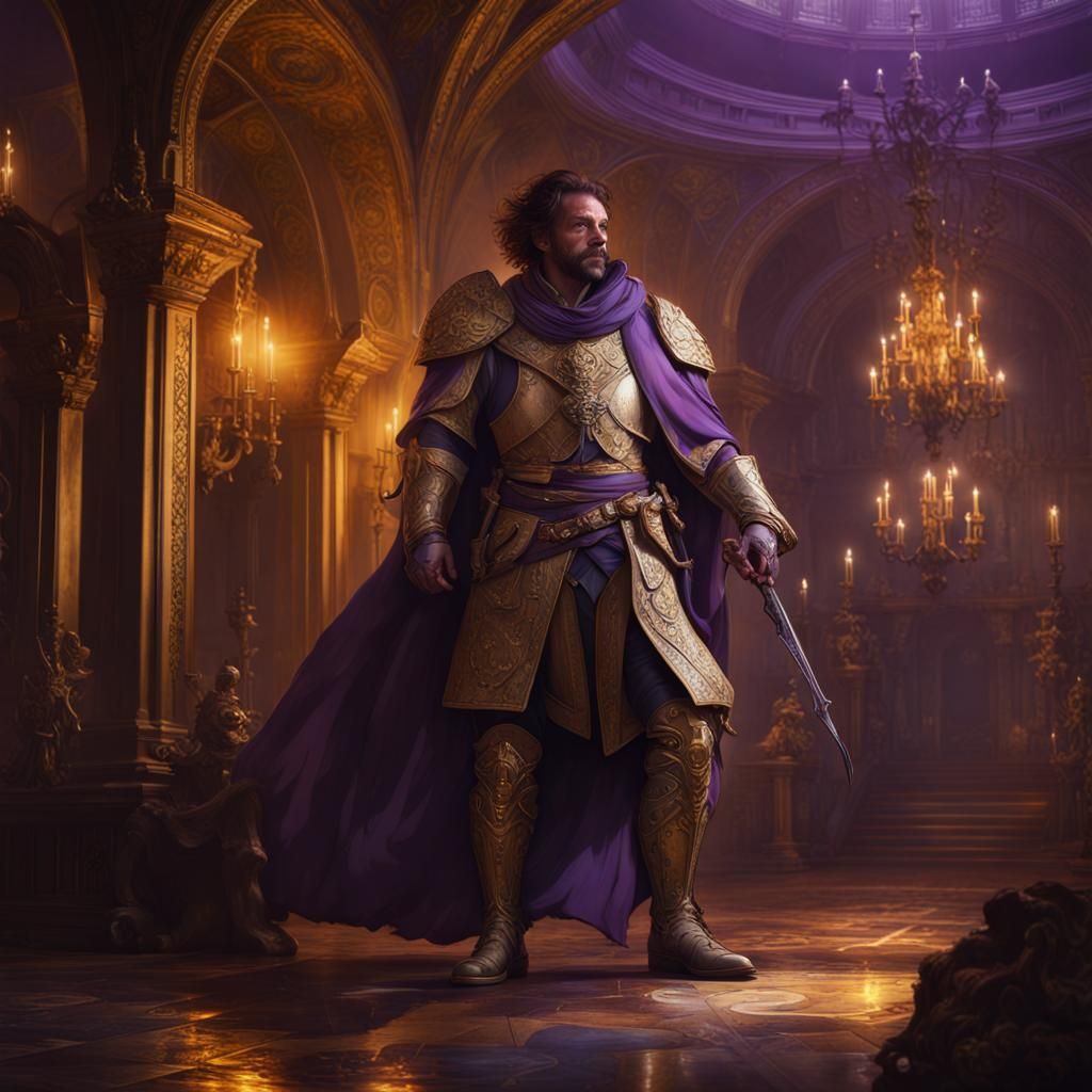 Porthos: Dark Fantasy Masterpiece in 8k Resolution