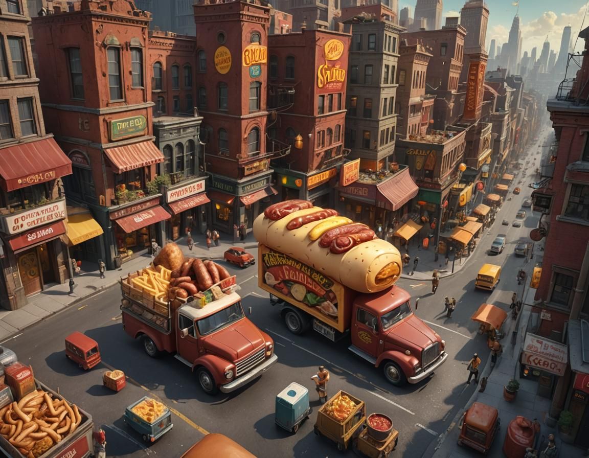 Sausage Metropolis: A Child's Fantasy Book Cover