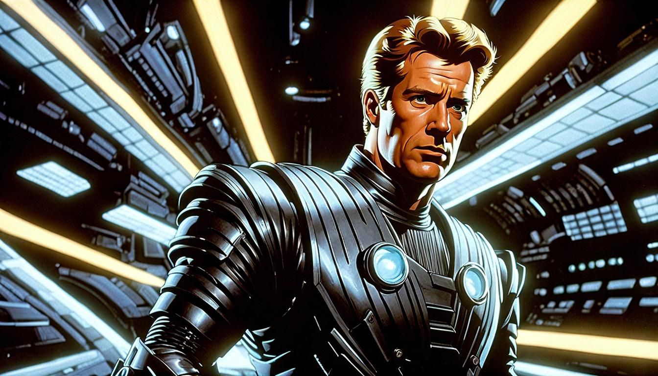 Hydro: 1980s Sci-Fi Action Movie Scene