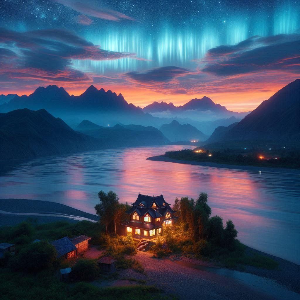 AI Generated Image of a House