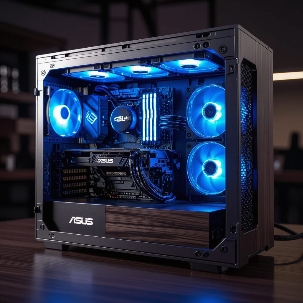 High-Performance Custom PC Build with Asus Components