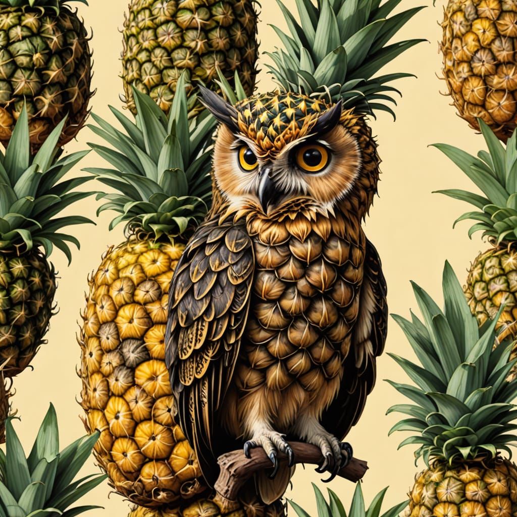 pineapple owl