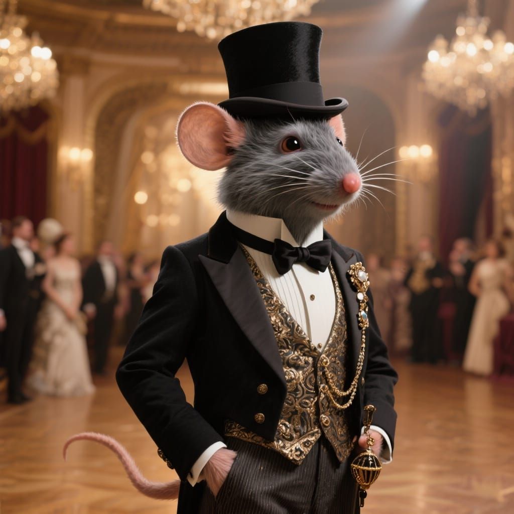 Dapper Mouse: A 1920s Fashion Icon