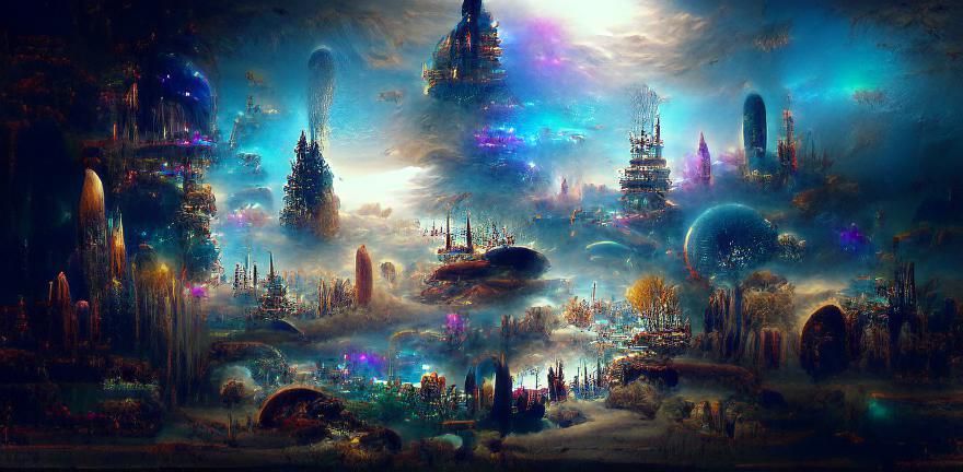 Orb Megacity Sailing Space in Galactic Storm