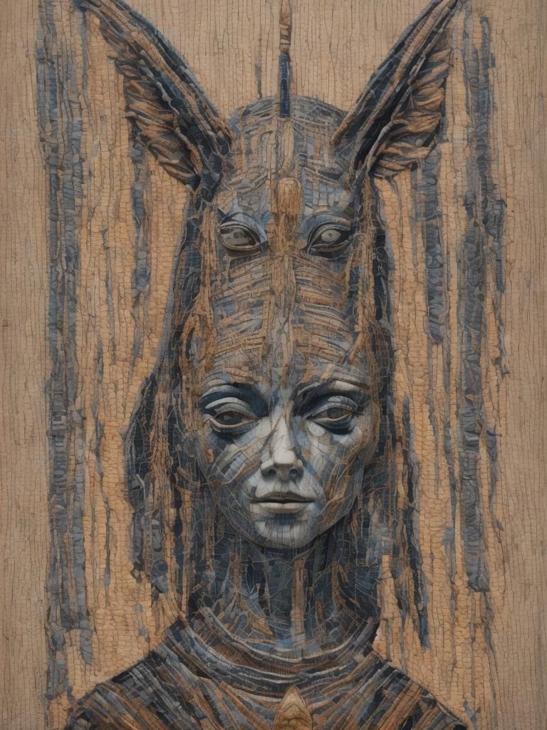 Yarn Character in Rembrandt Style