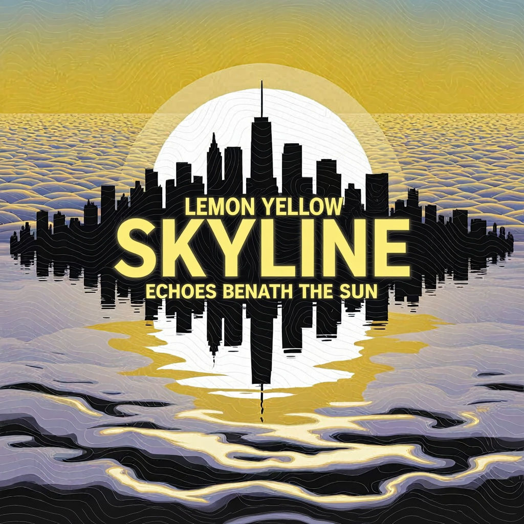 Lemon Yellow Skyline: Sun-Drenched Melancholy Record Cover