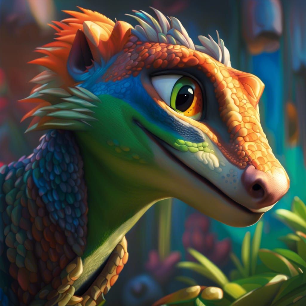 Hyperrealistic Reptiles in Zootopia Concept Art